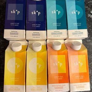 Sk*p set | Shampoo | Conditioner | Moisturizer | Cleanser